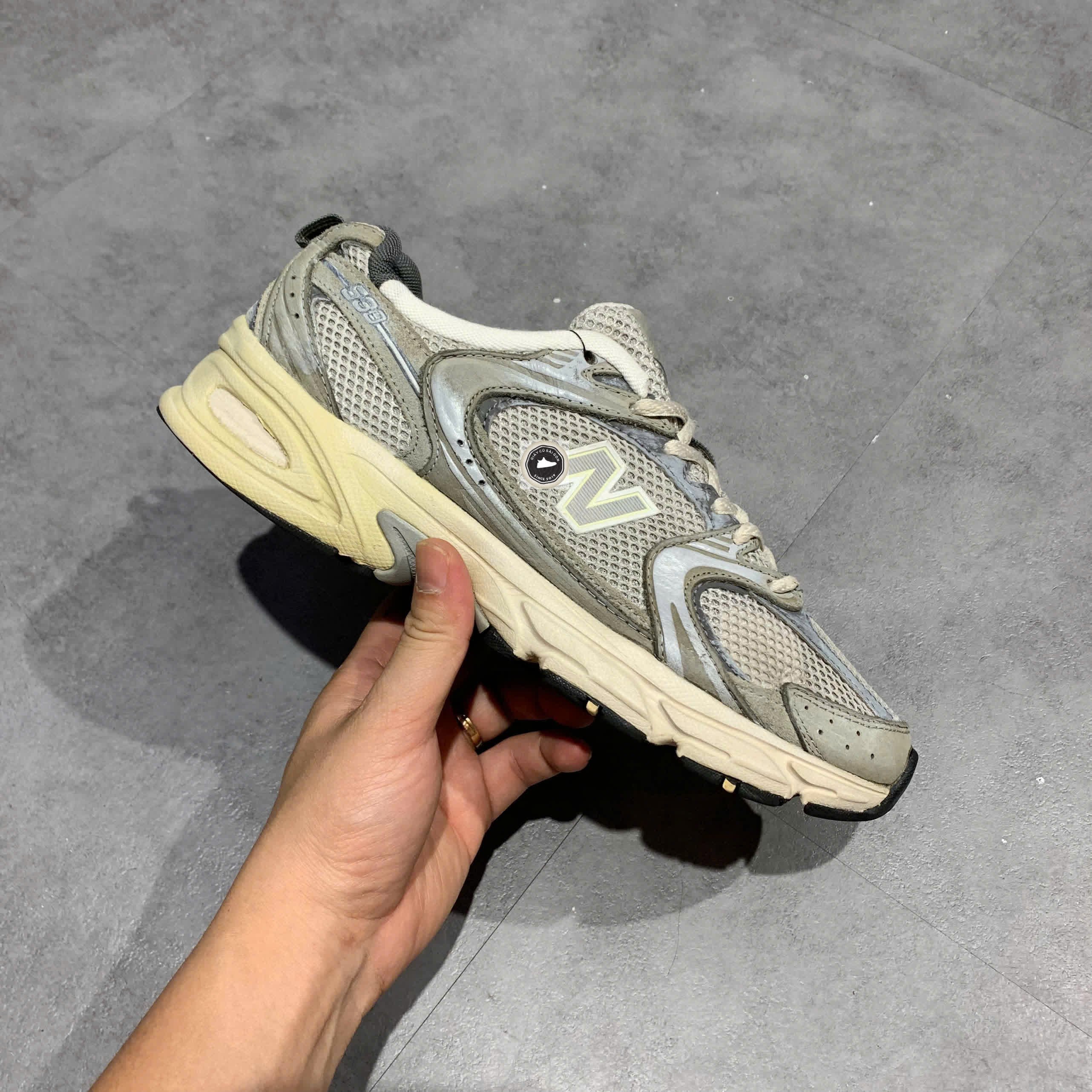 🔥 NEW BALANCE 530 SILVER GREY – SIZE 40 – PVN24985 – CHÍNH HÃNG