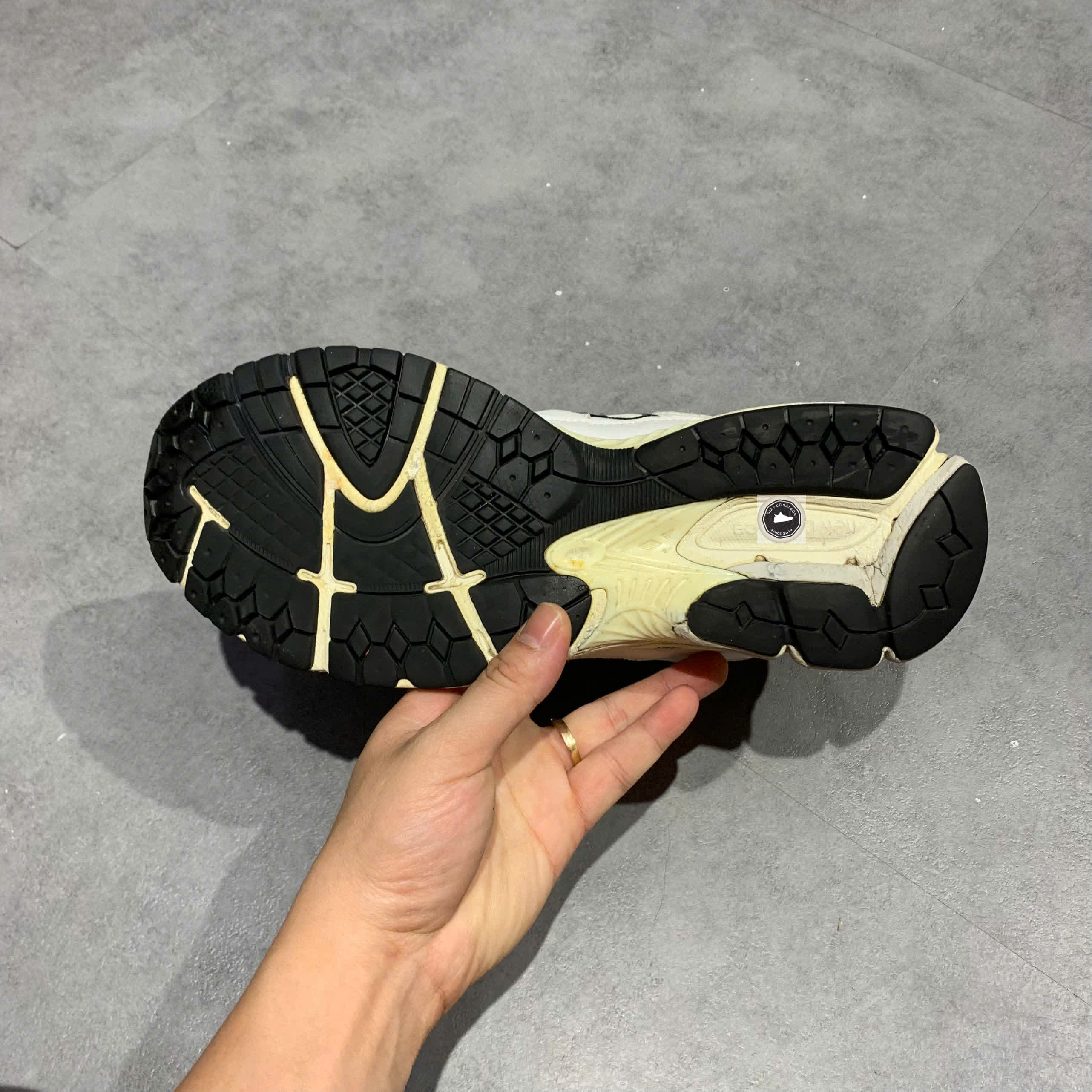 🔥 NEW BALANCE 2002R WHITE NATURAL INDIGO – SIZE 43 – PVN24982 – CHÍNH HÃNG