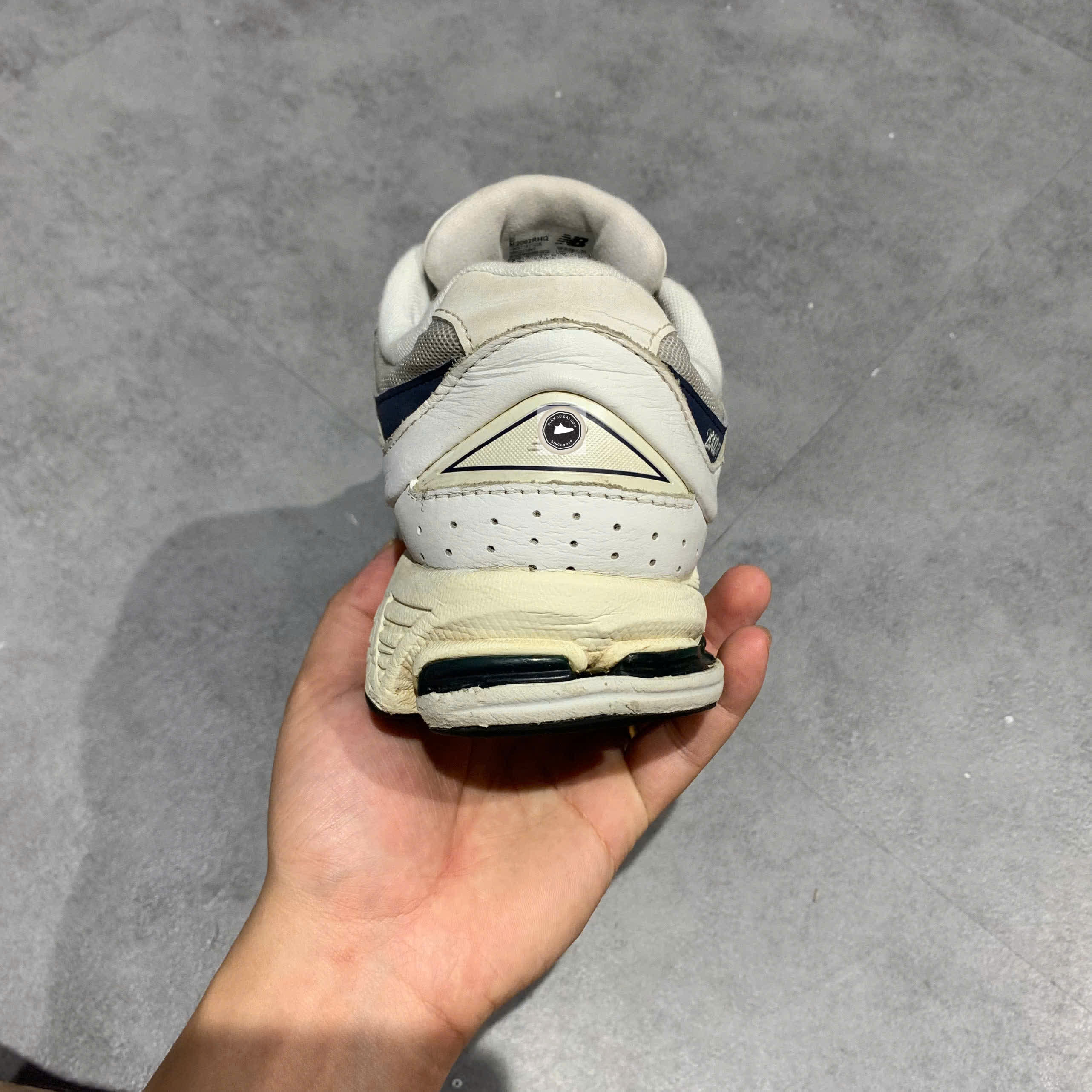 🔥 NEW BALANCE 2002R WHITE NATURAL INDIGO – SIZE 43 – PVN24982 – CHÍNH HÃNG