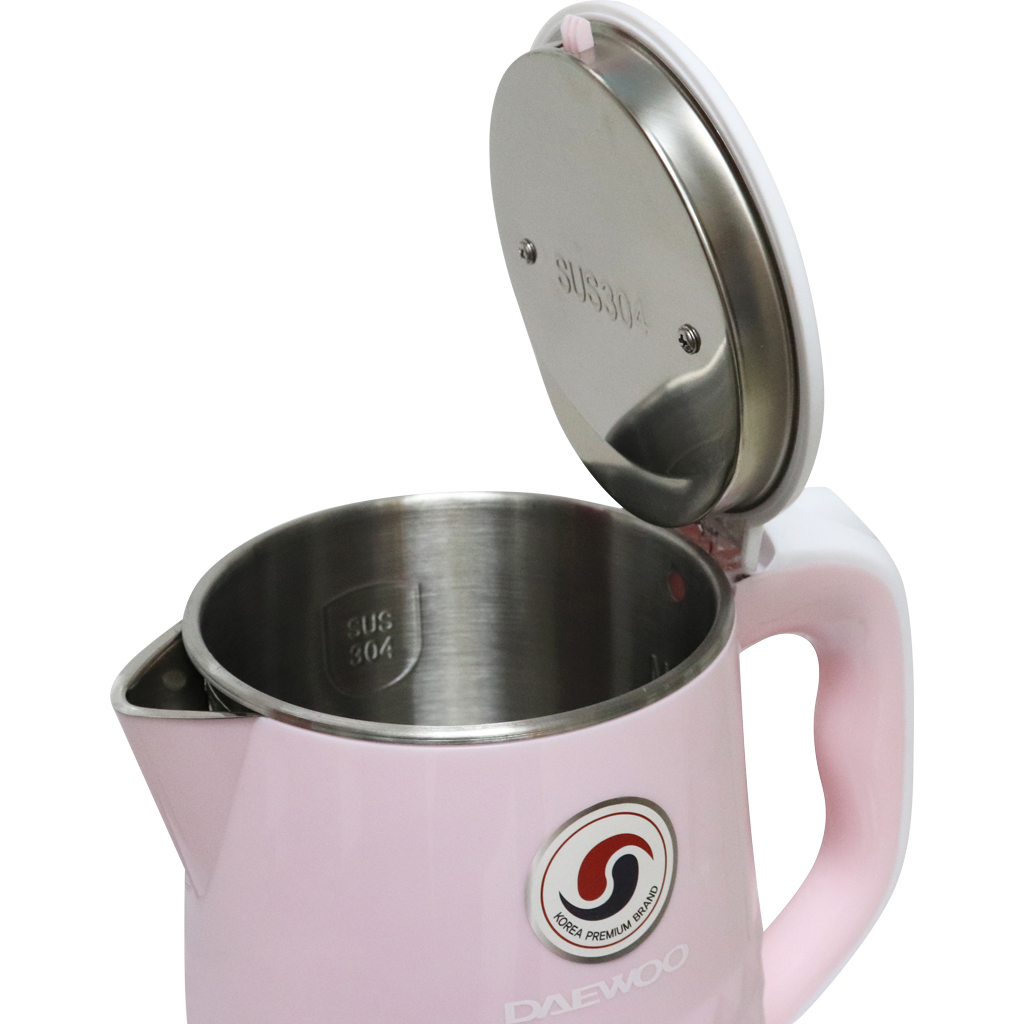 Ấm siêu tốc Daewoo DEK-MF180 (1.7L) công suất lớn 1500w nhanh sôi, bảo hành 12 tháng