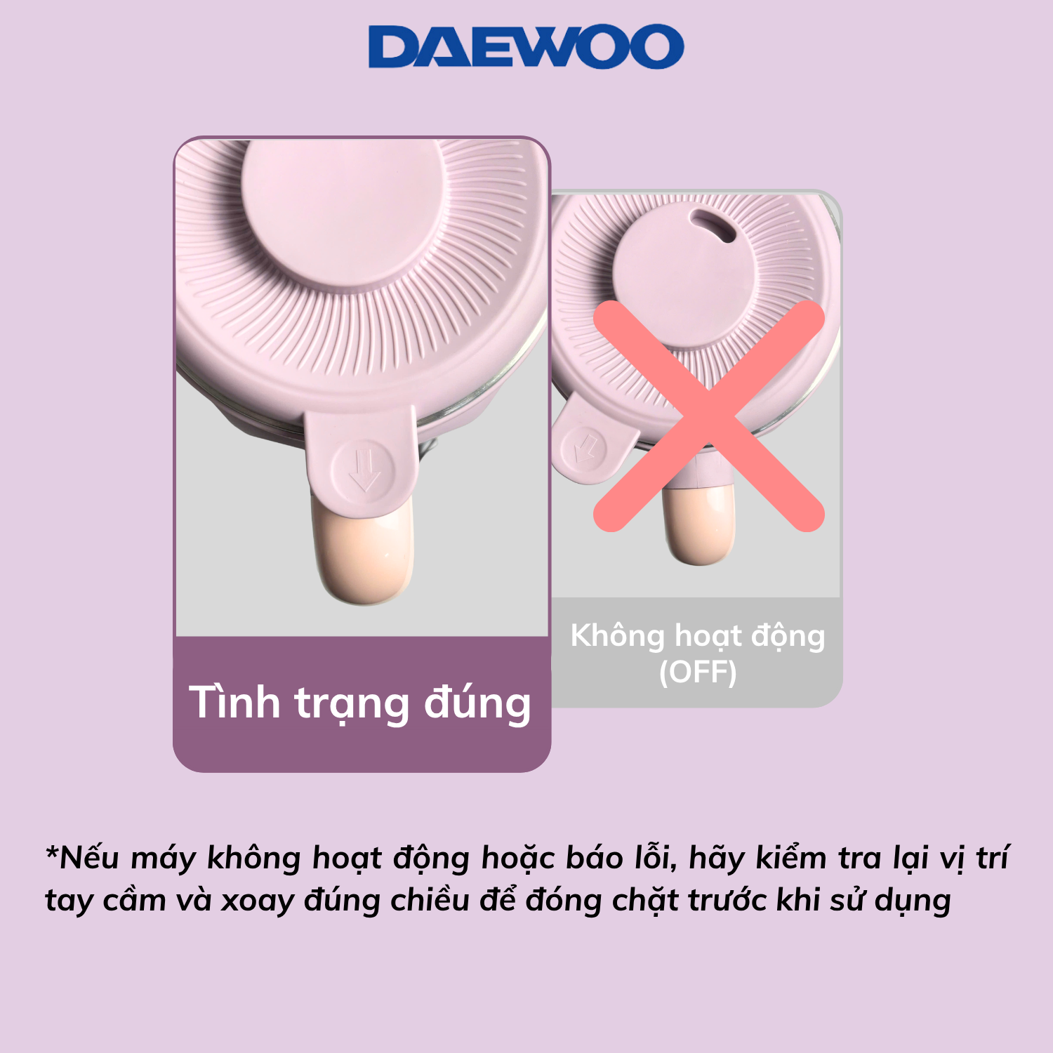 [COMBO 1] Máy Làm Sữa Hạt Daewoo 1L DWSM-1310 + Ly Xay Cầm Tay 450ML DWBL-4515 | FREESHIP