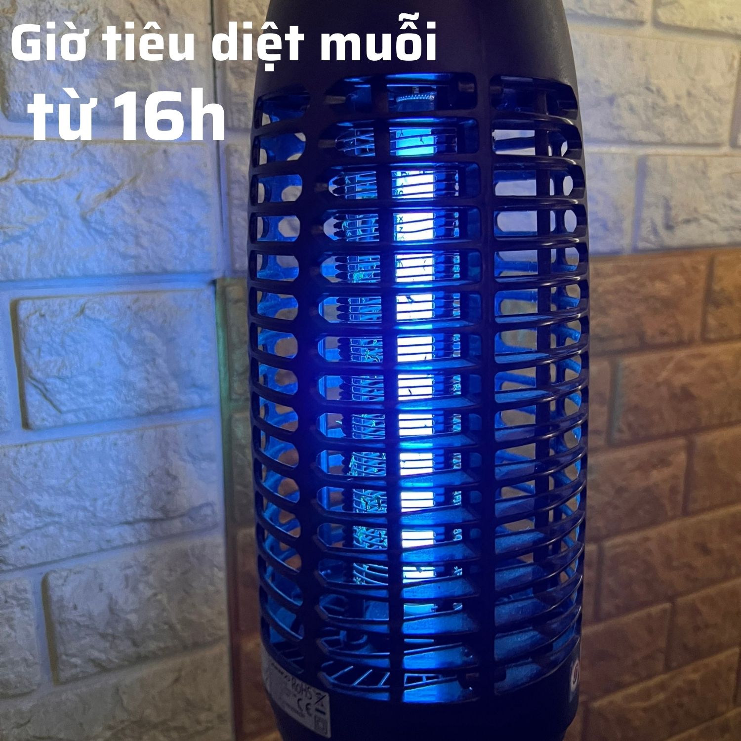 Đèn bắt muỗi Daewoo DWIK-780 an toàn, công suất 6W, tiết kiệm điện năng, bảo hành 1 năm