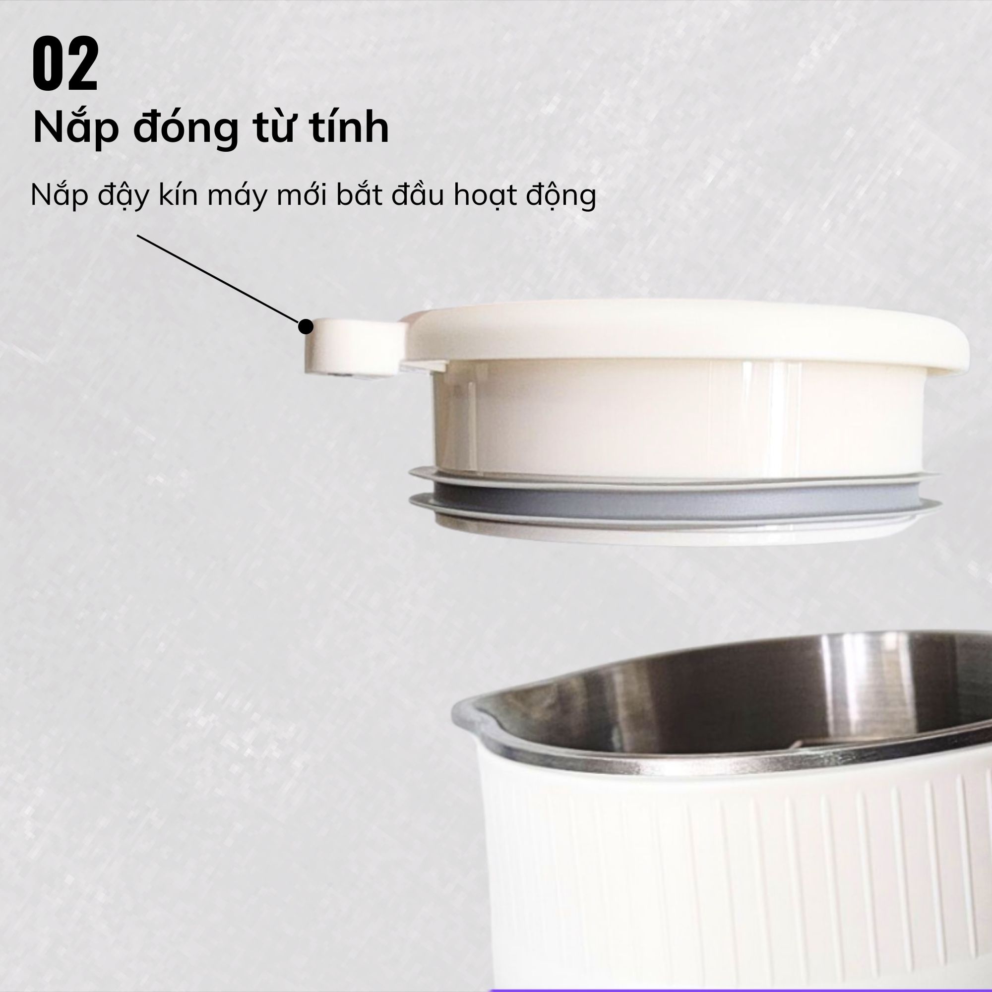 [Urbox] Máy Làm Sữa Hạt Daewoo 1.2L, tặng Cẩm Nang 50 Công Thức - Máy Xay Nấu Đa Năng BH 2 năm