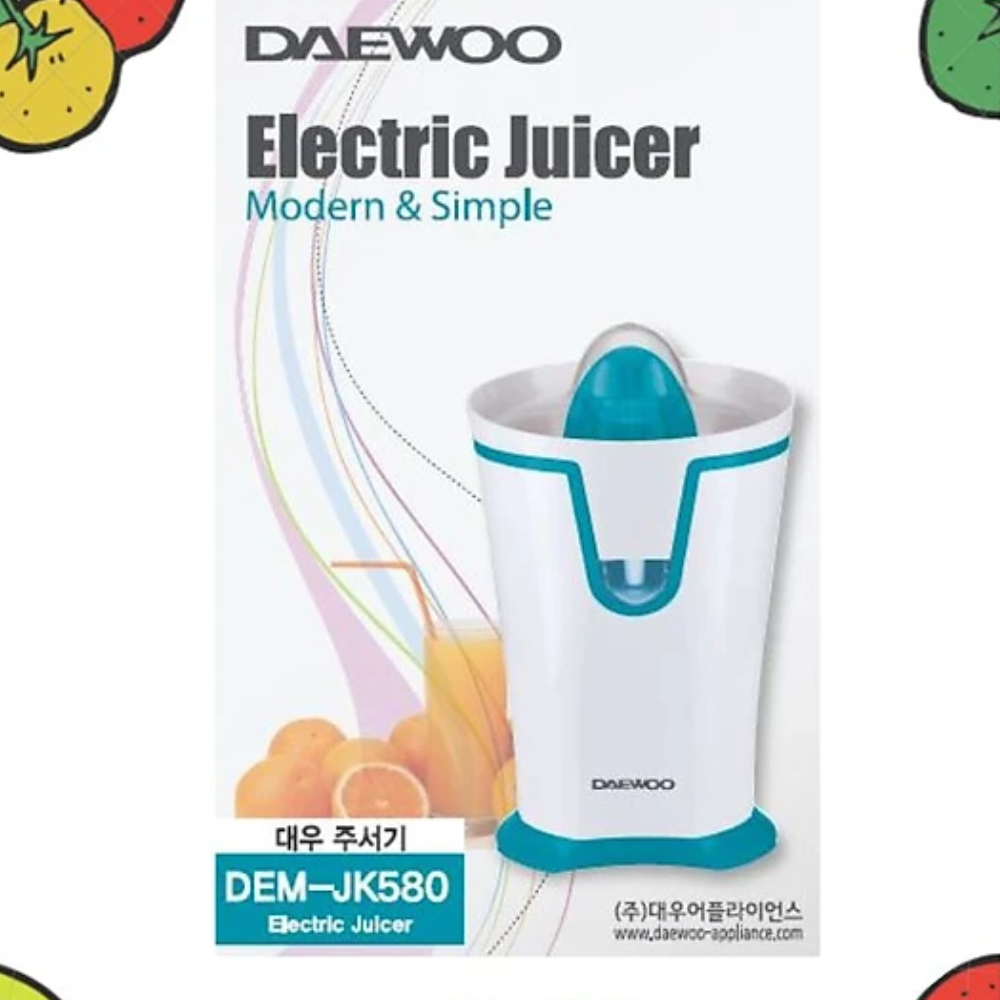 [Urbox] Máy vắt cam DAEWOO dung tích 200ml, công suất 40W, tiết kiệm điện năng DEM-JK580