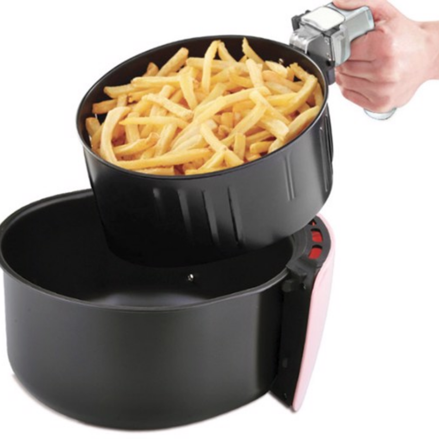 Nồi chiên không dầu Daewoo DEF-DM555 công suất 1500w công nghệ Rapid Air giảm béo siêu hiệu quả, bảo hành 12 tháng