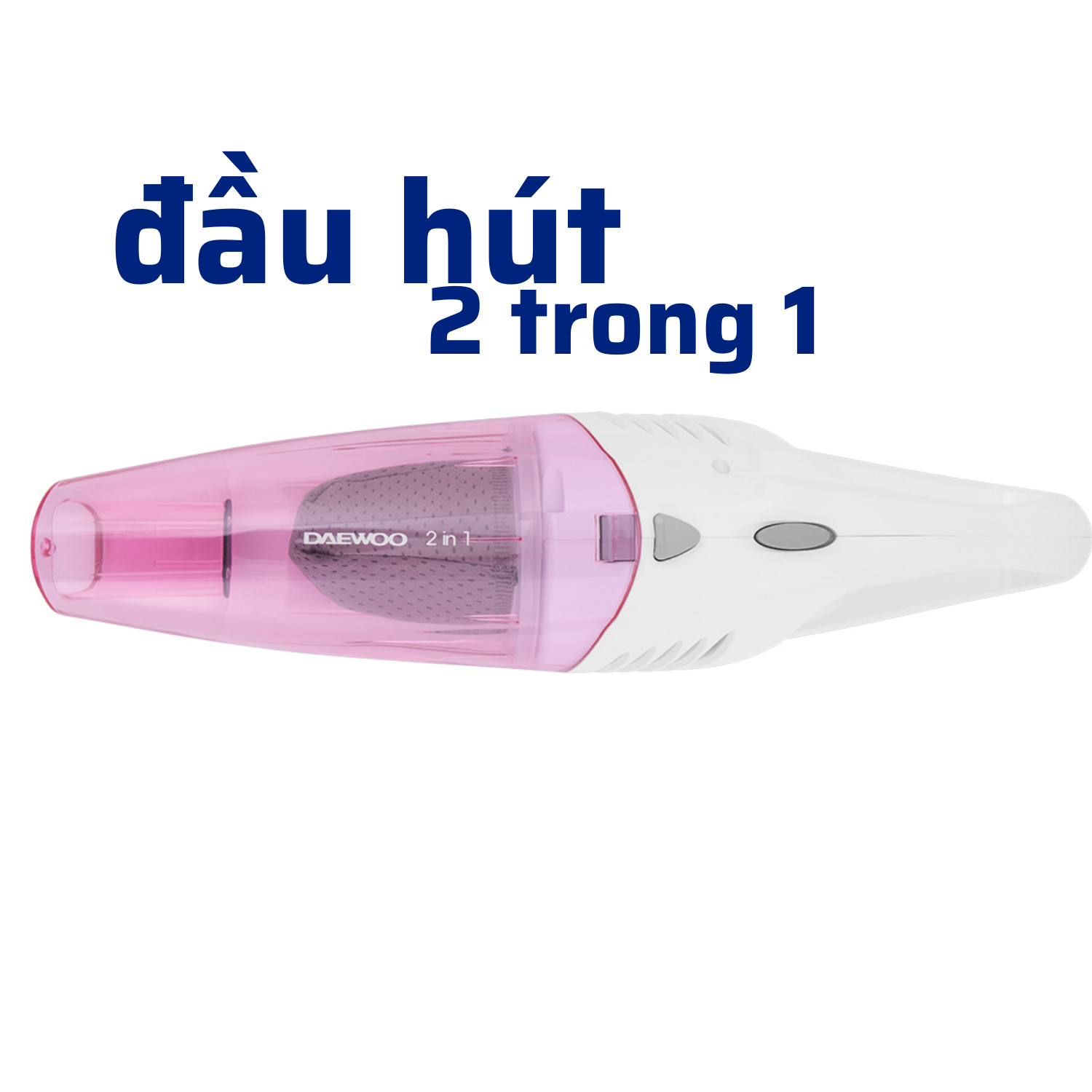 [Urbox] Máy hút bụi 2 trong 1 Daewoo công suất 600W mạnh mẽ, chuyển đổi linh hoạt 2 chế độ, bảo hành 1 năm