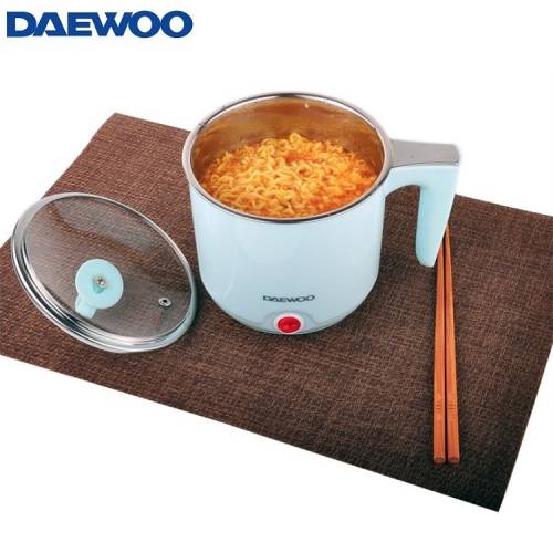 Ca nấu mì, lẩu đa năng 700ml Daewoo DEN-M550 nấu cực nhanh, bảo hành 1 năm
