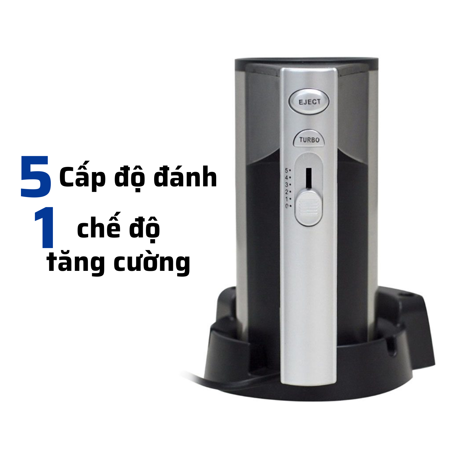 Máy đánh trứng Daewoo 5 tốc độ, công suất 250W DWHM-831S bảo hành 12 tháng