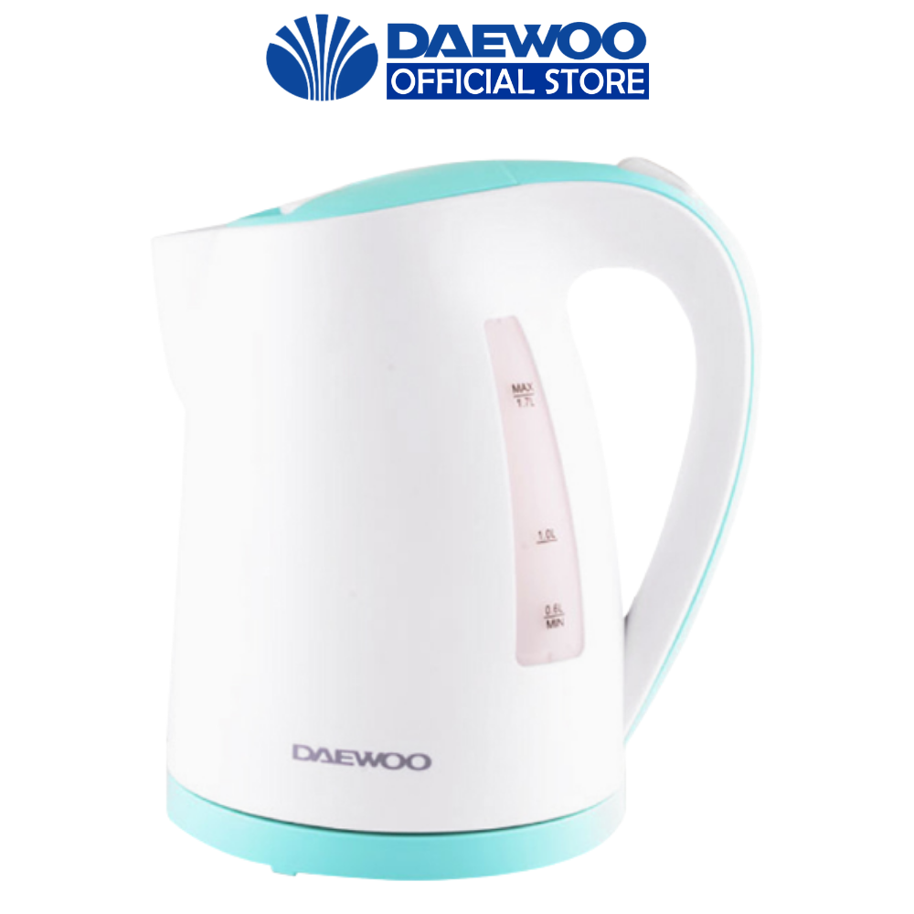 Ấm siêu tốc Daewoo DEK-D6500 dung tích 1.7L công suất 1850W, nhanh sôi, bảo hành 1 năm