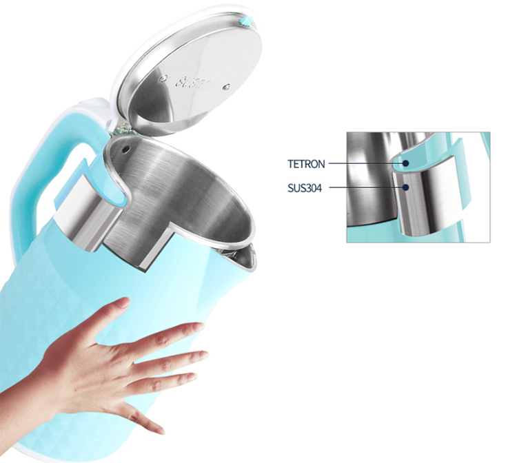 Ấm siêu tốc Daewoo DEK-MF170 1.7l công suất lớn 1500w nhanh sôi, bảo hành 12 tháng