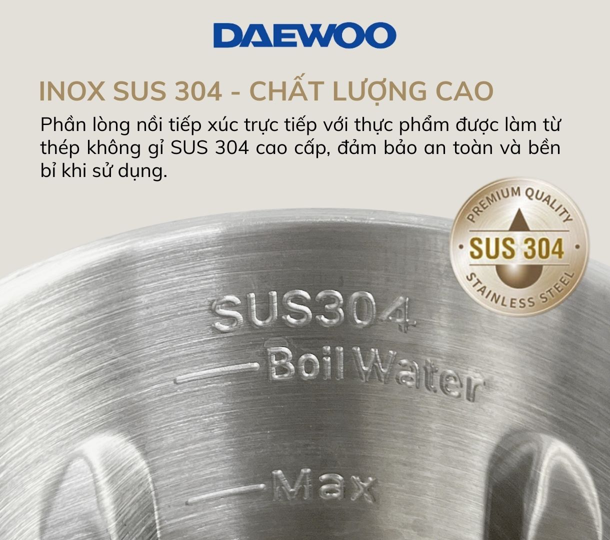 Máy Làm Sữa Hạt Daewoo DWSM-1310 1L, tặng Cẩm Nang 50 Công Thức - Máy Xay Nấu Đa Năng BH 2 năm