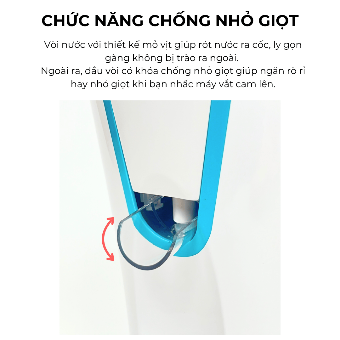 [COMBO 2] Bình Đun Đa Năng 2L RXHX-PM801A + Máy Vắt Cam Xoay  200ML DEM-JK580 | FREESHIP