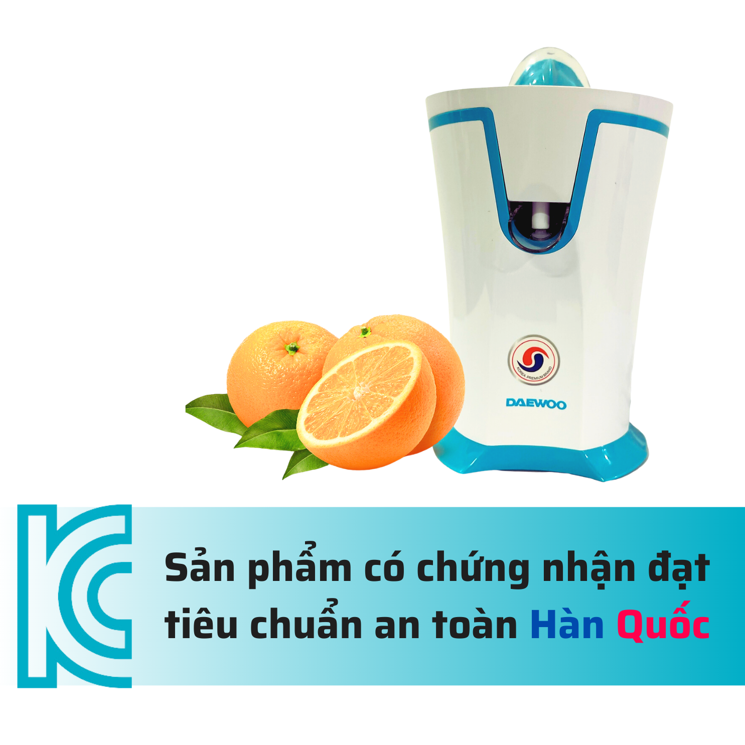 [Urbox] Máy vắt cam DAEWOO dung tích 200ml, công suất 40W, tiết kiệm điện năng DEM-JK580
