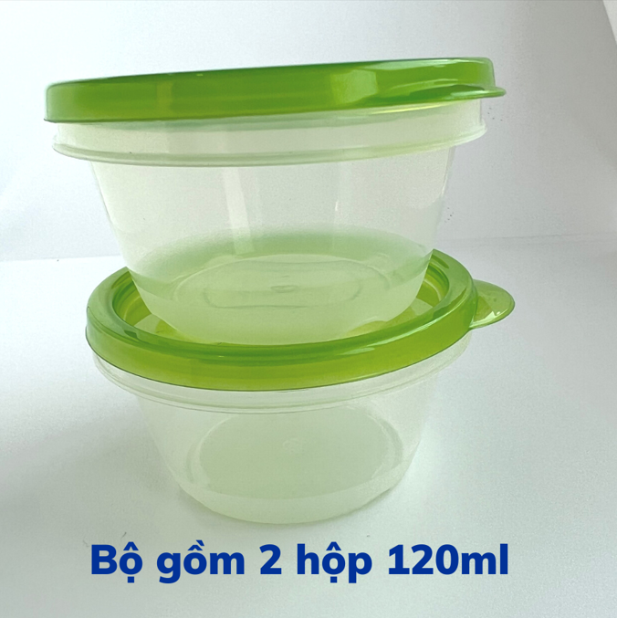 Bộ 4 hộp nhựa cao cấp 120ml Oneplus TP301 đựng thực phẩm, Made in Korea