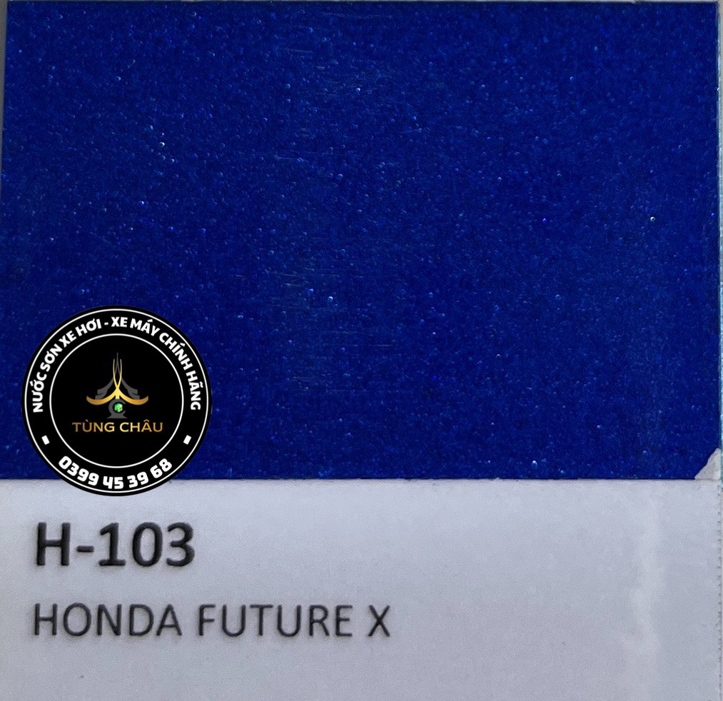 H-103 -  Màu xanh dương Honda Future X