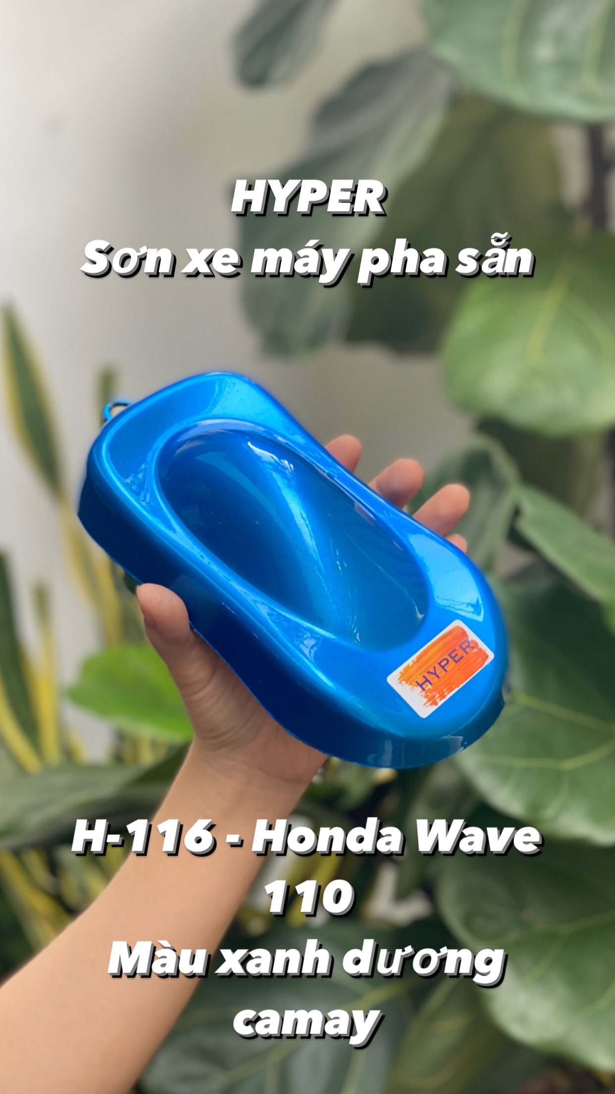 H_116 Xanh dương Camay ( Honda wave 110 )