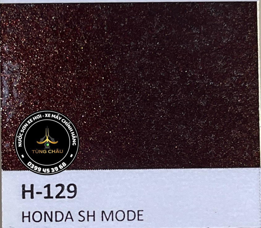 H-129 - Màu nâu cà phê Honda SH Mode