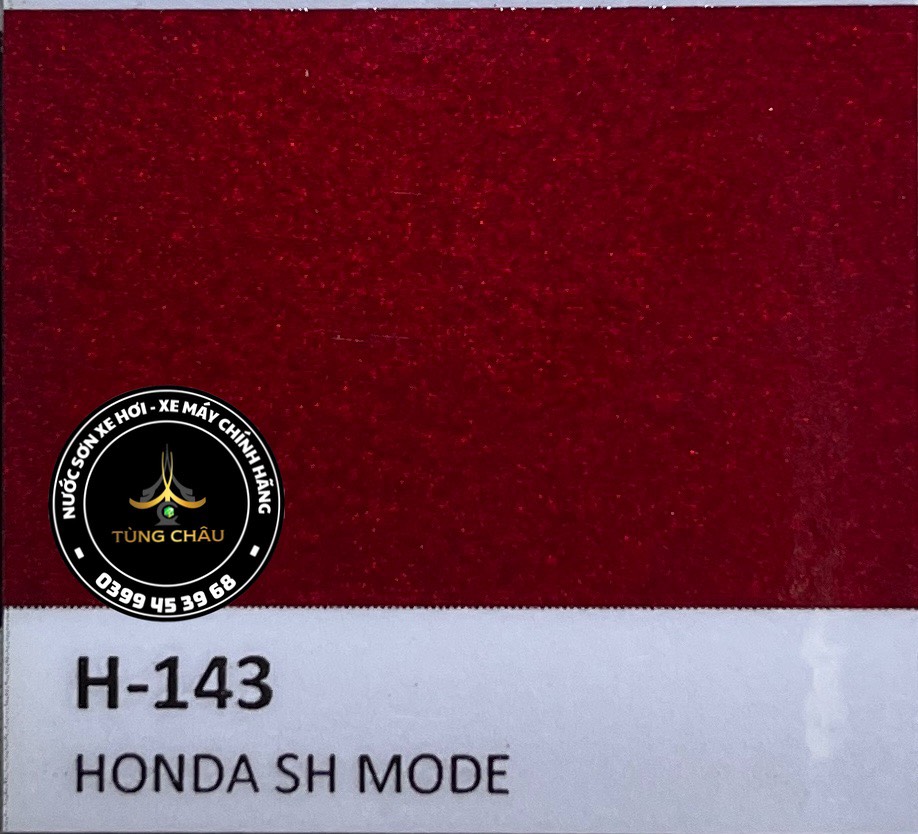 H-143 Đỏ ánh cam trong (Honda SH Mode)