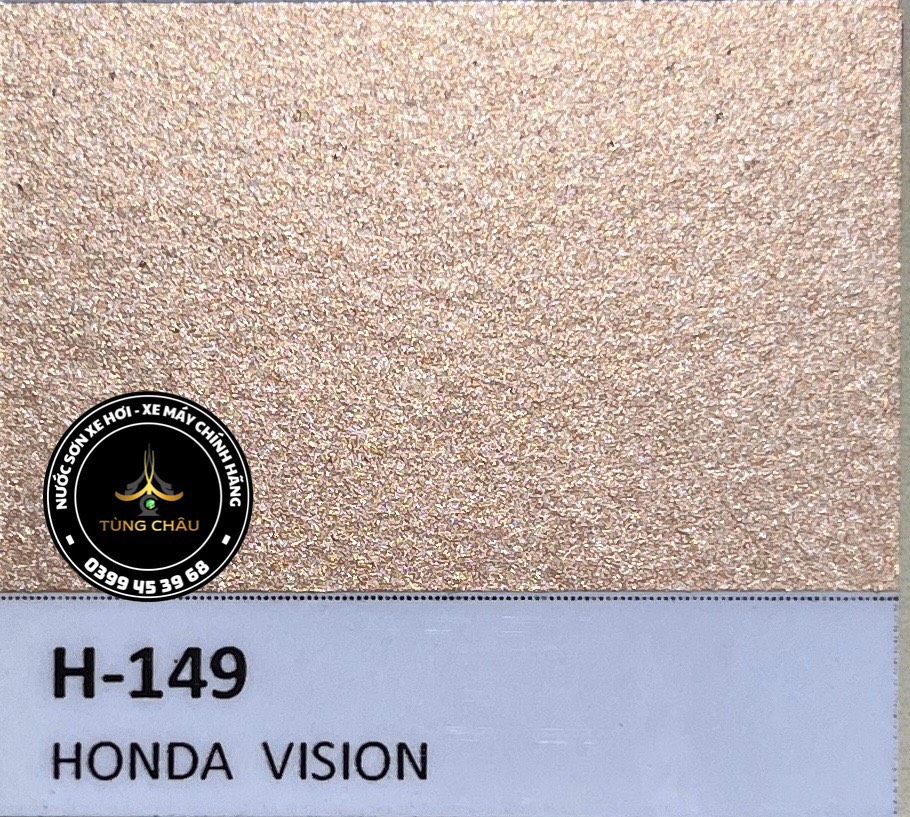 H-149 -  Màu vàng đồng Honda Vision
