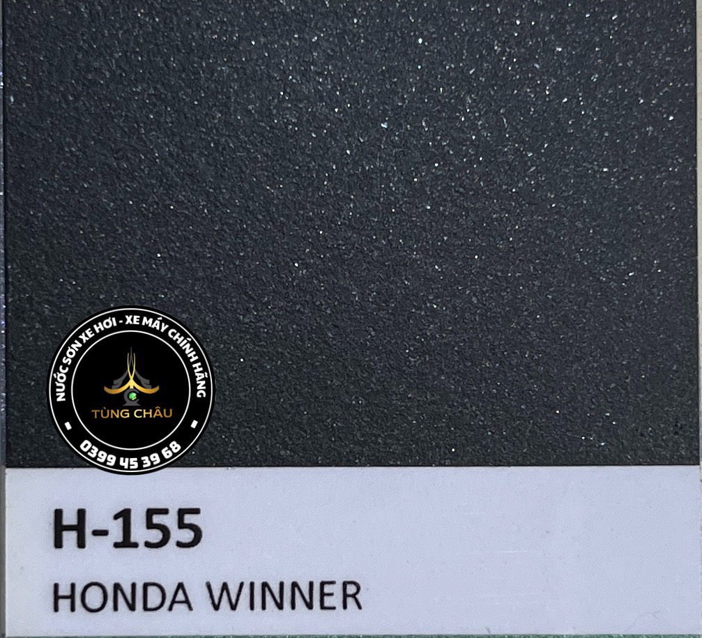 H-155 -  Màu đen mờ camay Honda Winner