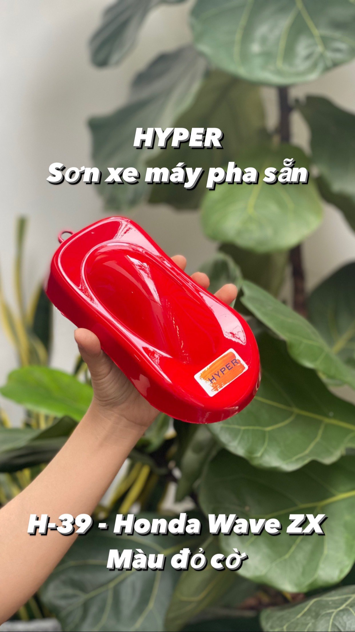 H_39 Đỏ tươi - Đỏ cờ  (Honda Wave Alfa ZX)