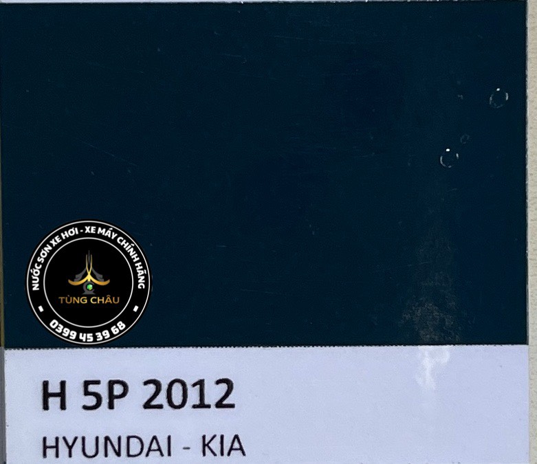 H-5P - MÀU XANH NHỚT - HUYNDAI 2012
