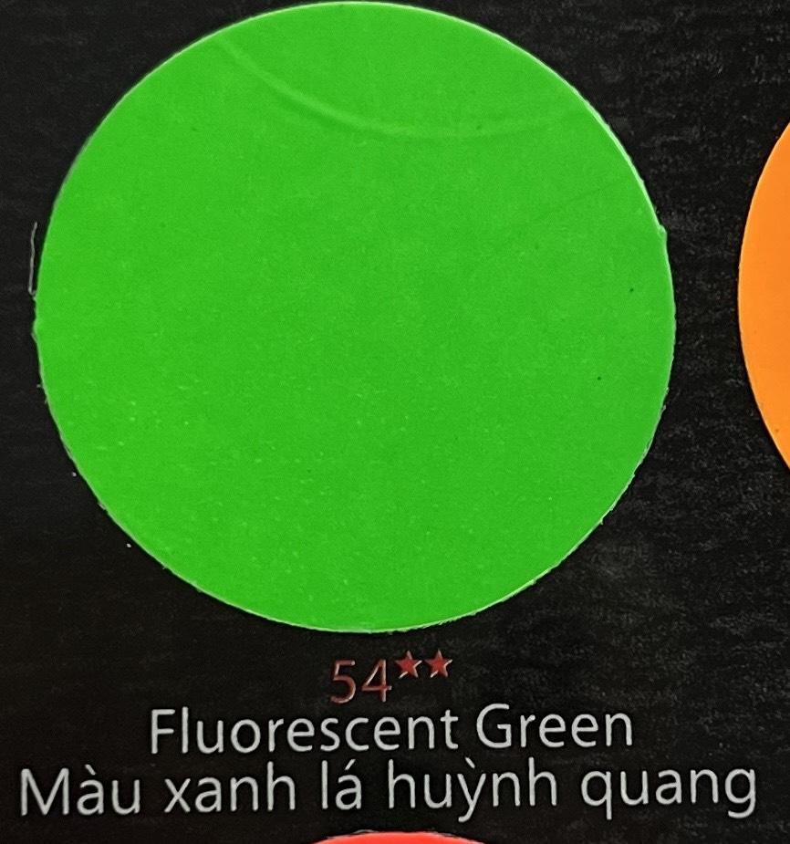 OR - SMR - 54** - Mau xanh la huynh quang