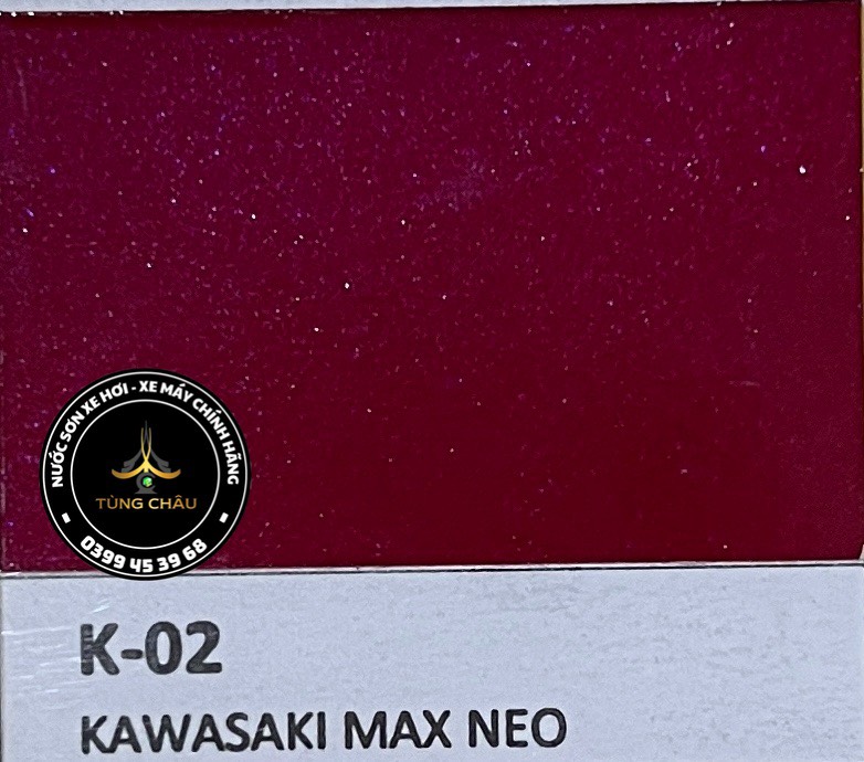 K-02 -  Màu đỏ tươi Kawasaki Max II