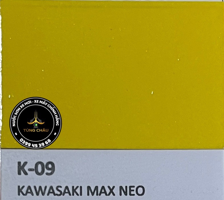 K-09 -  Màu vàng Kawasaki Max III