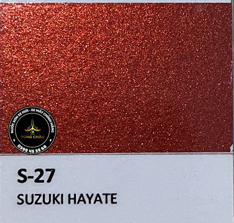 S-27 -  Màu xá xị Suzuki Hayate