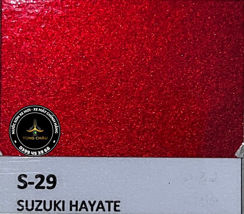 S-29 -  Màu đỏ trong Suzuki Hayate, Sky Dive