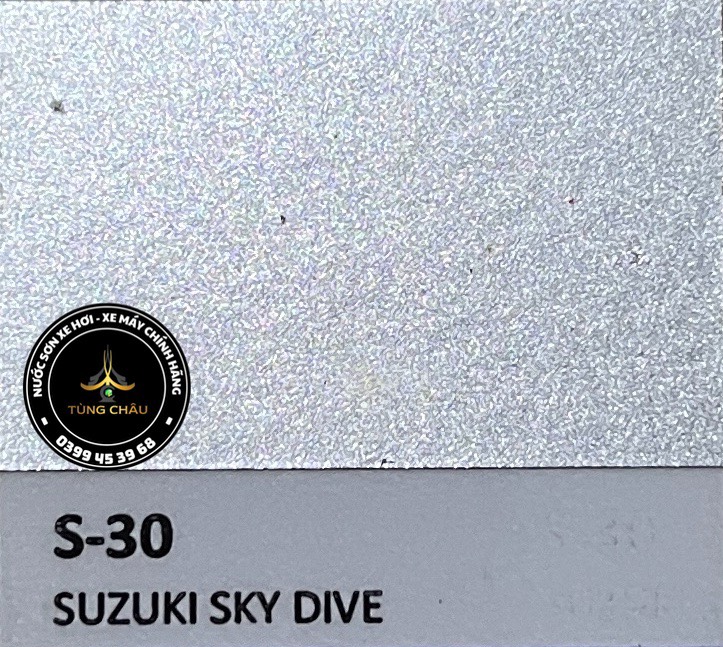 S-30 -  Màu bạc Suzuki Sky Dive