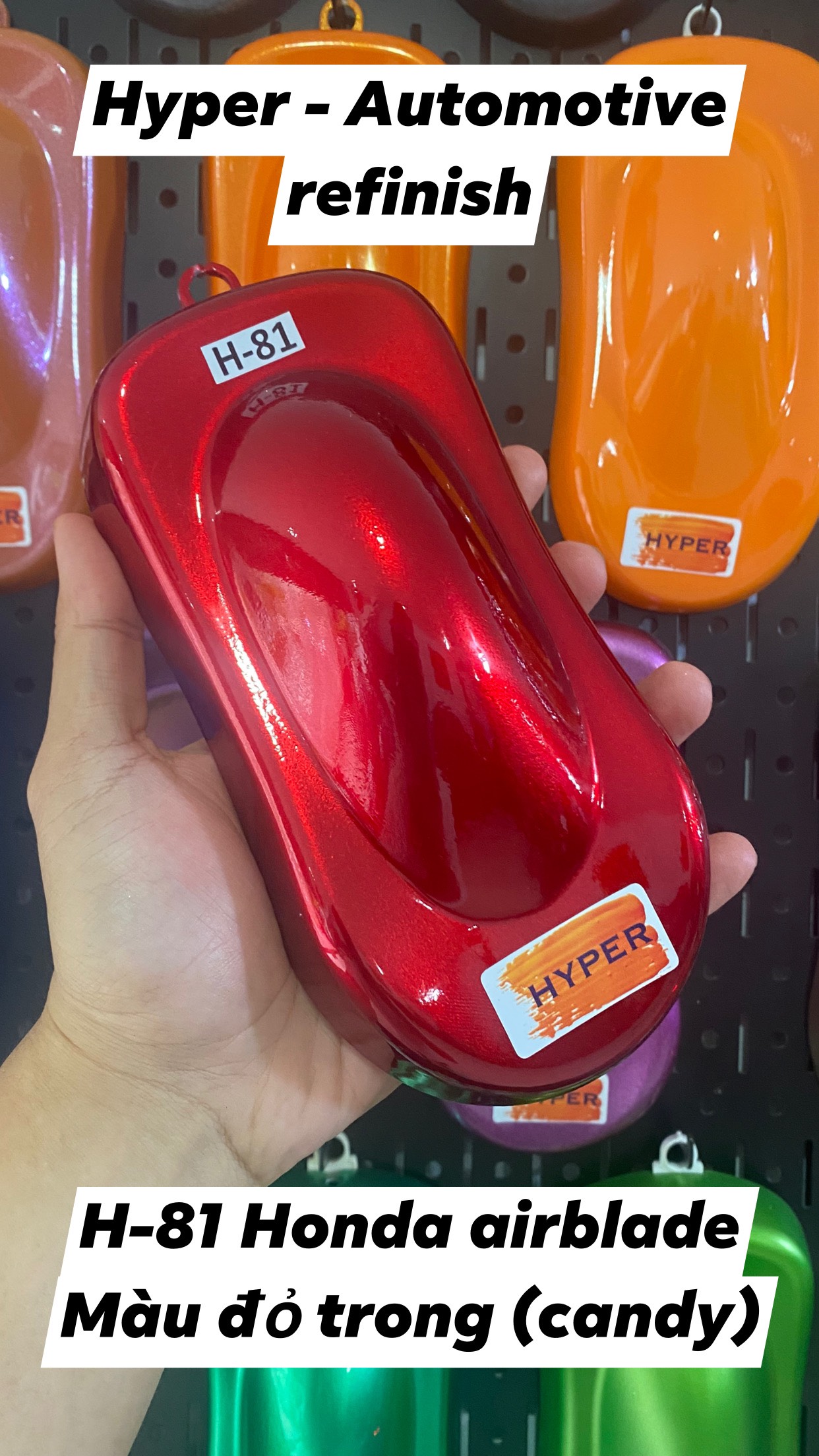 H-81-2K* Màu đỏ trong 2K (Honda Airblade)