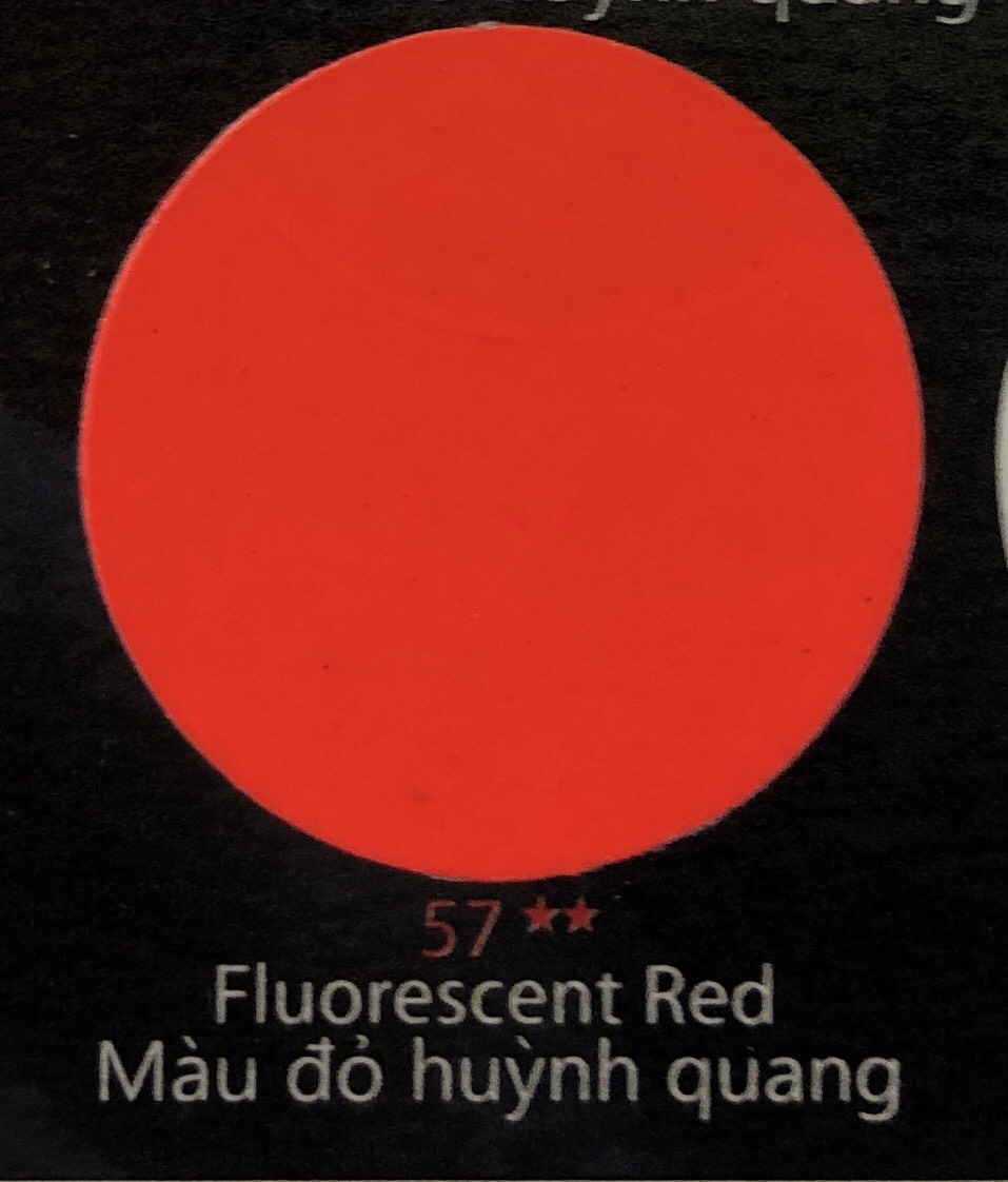 SMR - SM-057** - Màu đỏ huỳnh quang