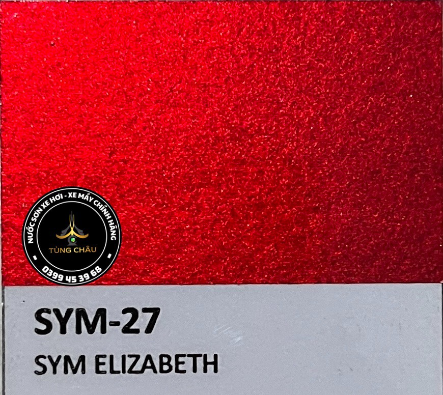 SYM-27 -  Màu đỏ cam Sym Elizabeth