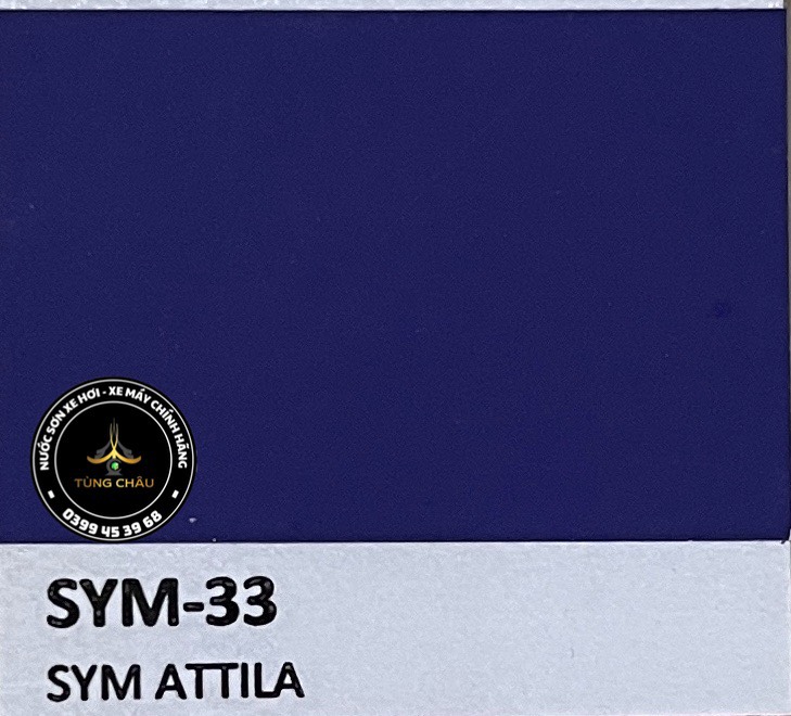 SYM-33 -  Màu xanh dương mờ Sym Atila