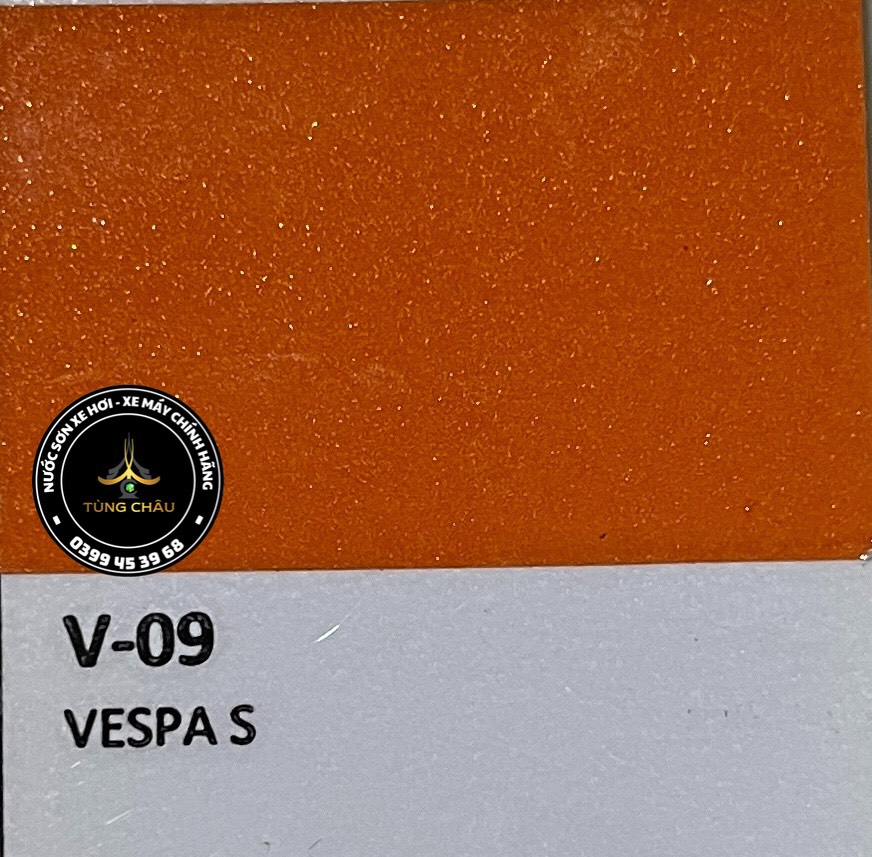 V-09 -  Màu cam Vespa S