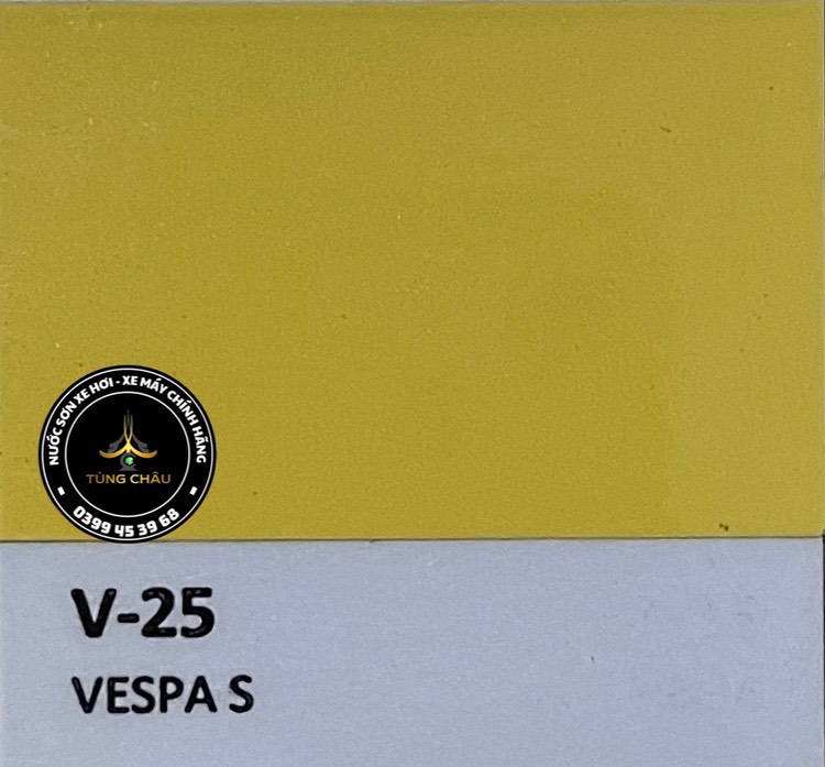 V-25 - Màu hột gà Vespa S
