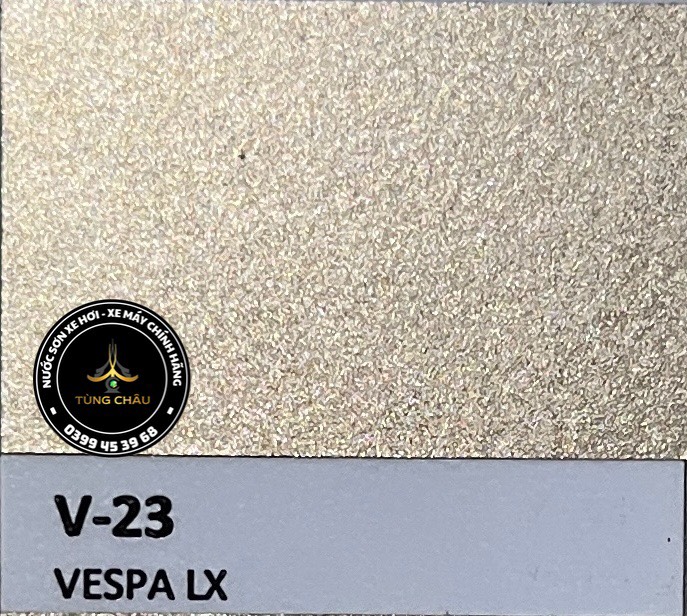 V-23 -  Màu đồng camay Vespa Primavera