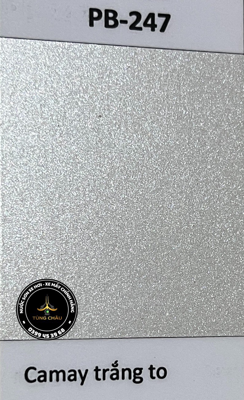 PB-247 Camay trắng hạt to - Pearl White Coarse