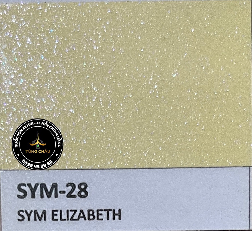 SYM-28L -  Mua vàng kem sơn lót Sym Elizabeth