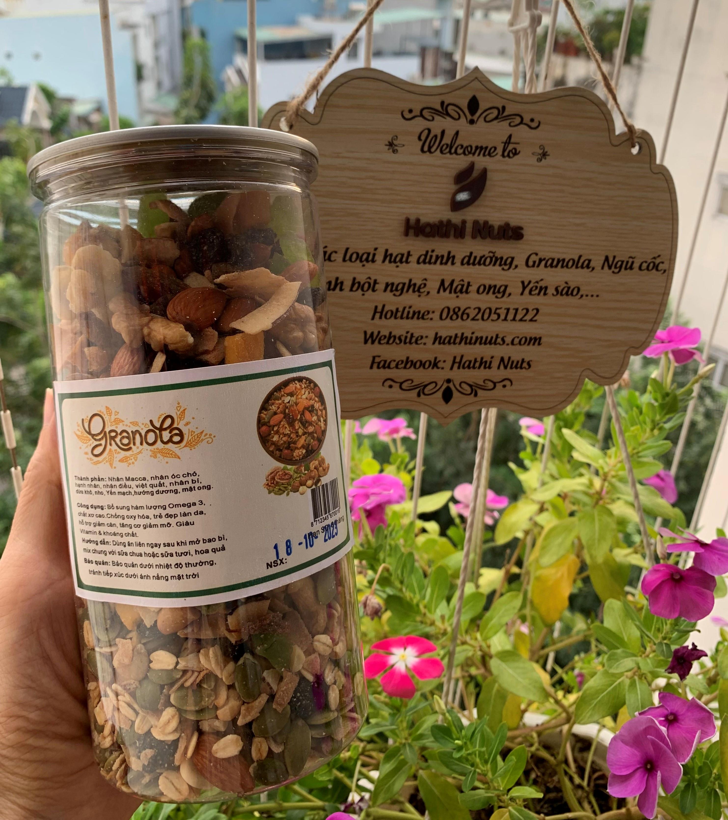 Granola 10% Yến Mạch (500gram)