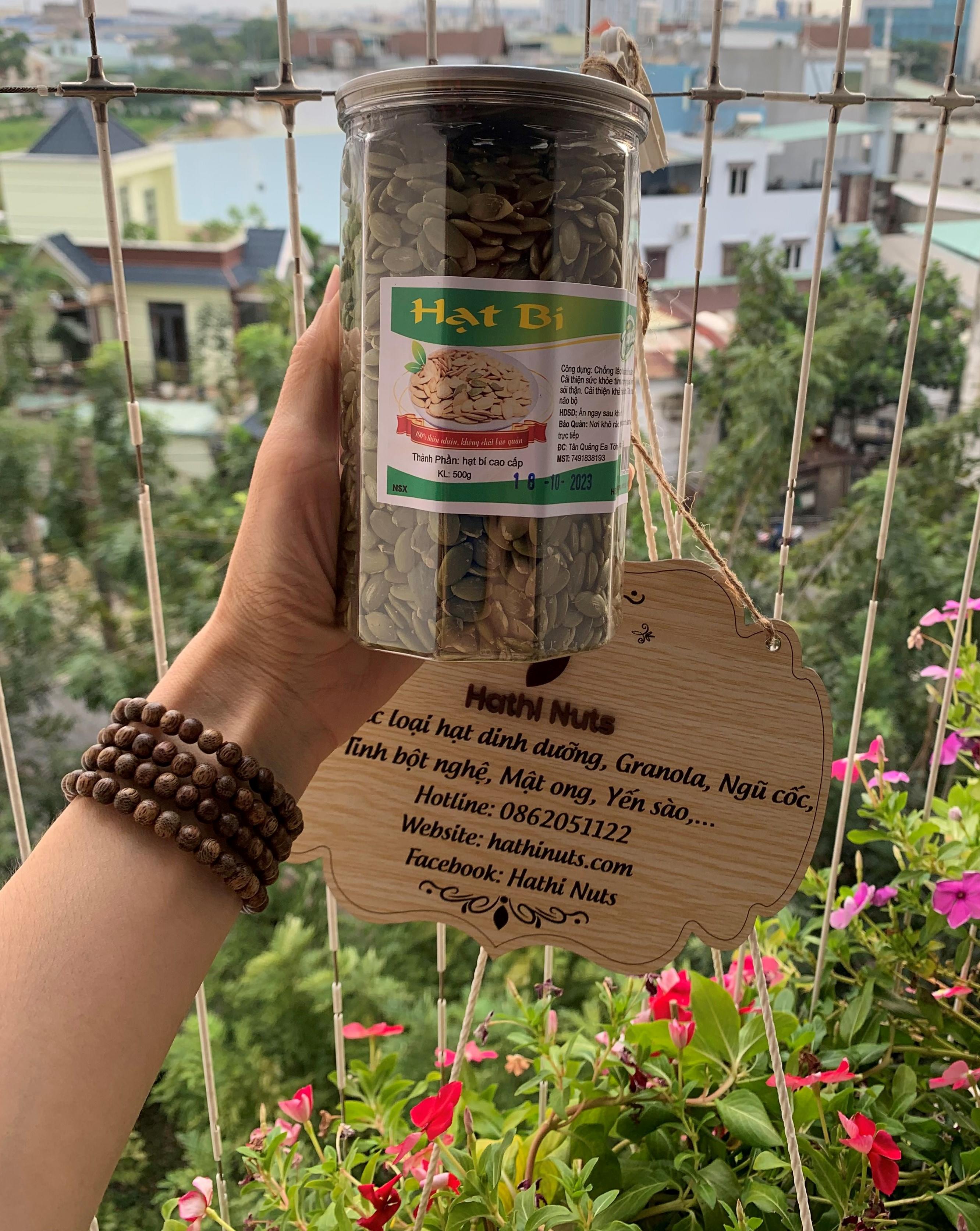 Hạt bí xanh (500gram)