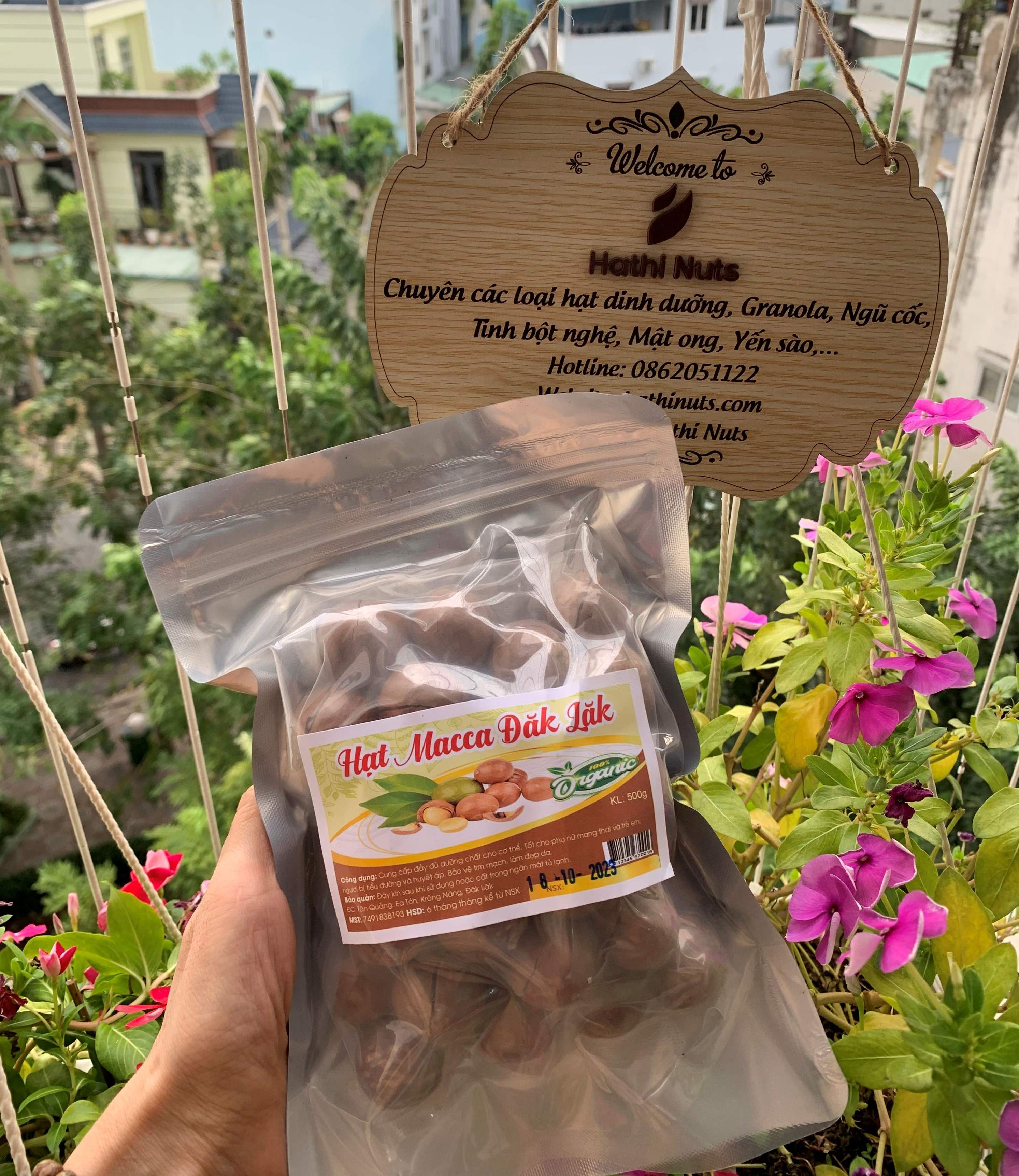 Hạt macca nứt vỏ đại (500gram)