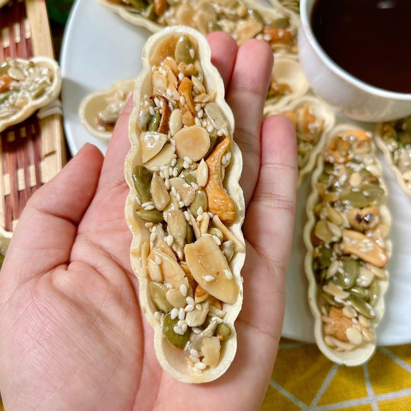 Bánh thuyền kẹp hạt dinh dưỡng (500gram)