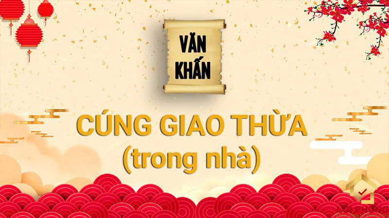Tiết lộ bài cúng giao thừa trong nhà, ngoài trời chuẩn nhất