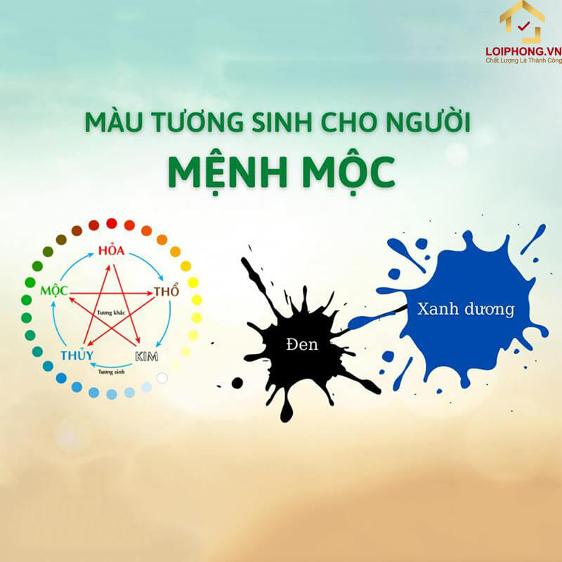 Mệnh Mộc hợp màu gì?