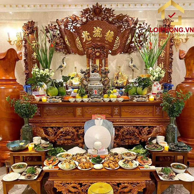 Những nguyên tắc cần biết để sắp xếp bàn thờ gia tiên đúng cách