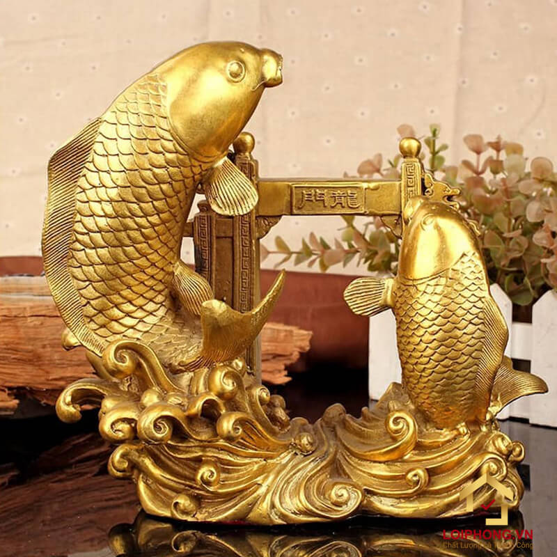 Bộ Sưu Tập Tượng Cá Chép Hóa Rồng Đẹp Và Hợp Phong Thuỷ Nhất