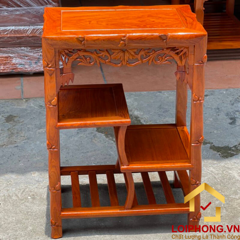 Đôn gỗ chữ nhật